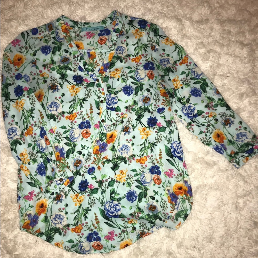Floral blouse